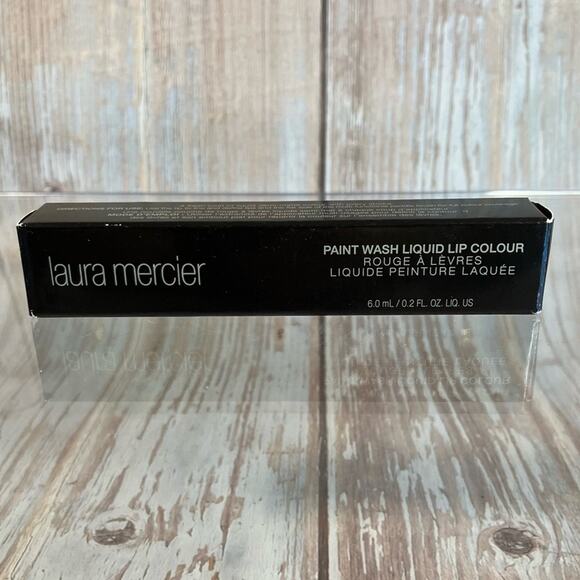 Laura Mercier Lip Color Vermillion Red Paint Wash Liquid  FULL SIZE 6.0 mL - Picture 3 of 4